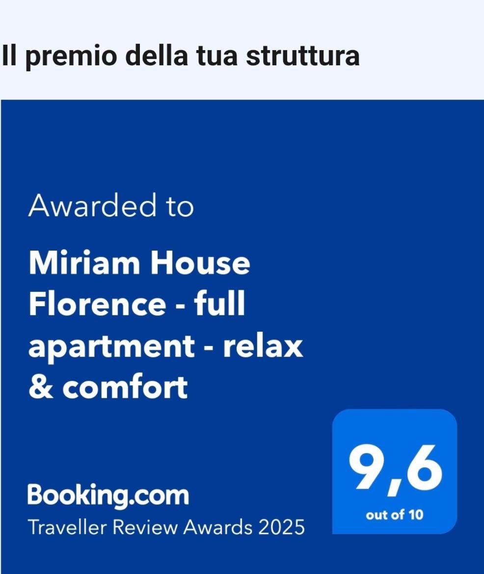 Miriam House Florence - Full Apartment - Relax & Comfort Exterior photo